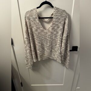Cozy Cream Knit Sweater